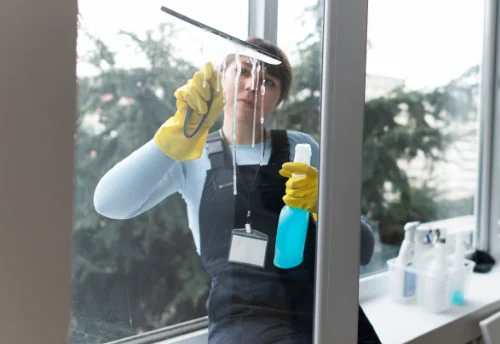 Nettoyage de vitres intérieures et extérieures à Rustiques